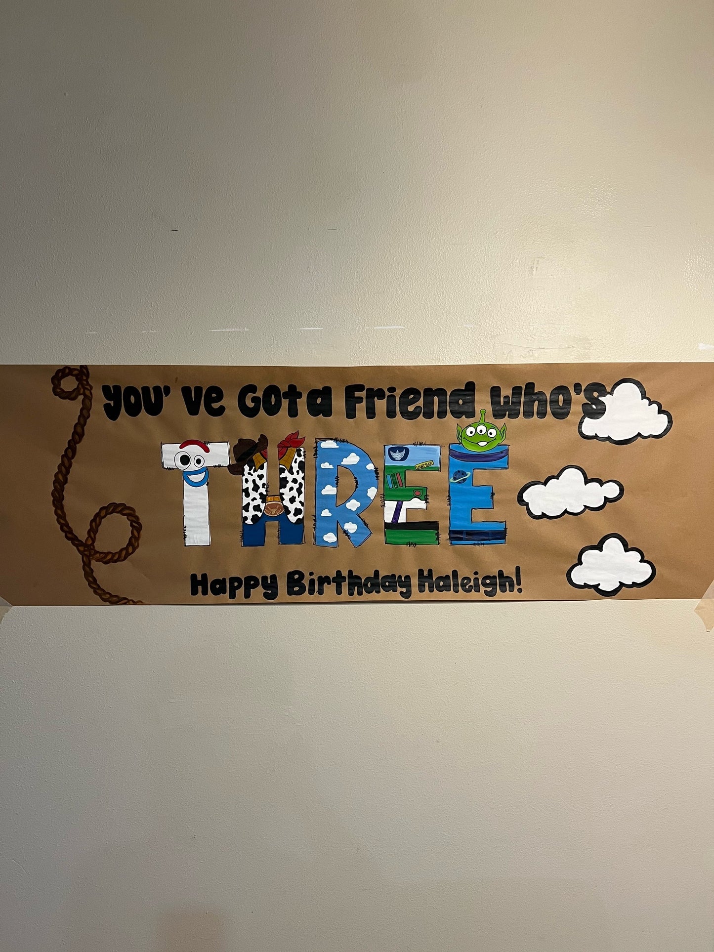 Custom Painted Banner
